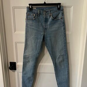 Levi's Light Blue Women's Straight Jeans